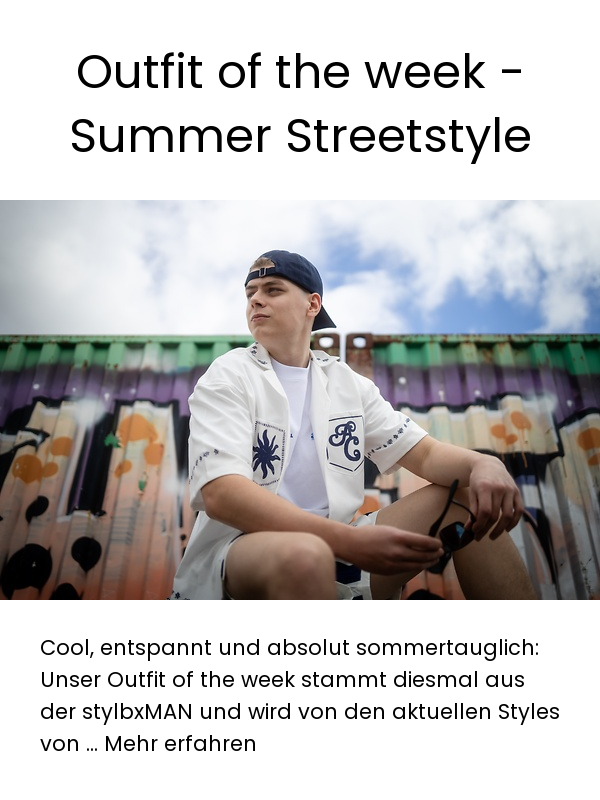 Outfit of the week - Summer Streetstyle